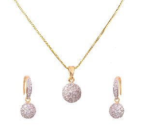 Diamond Pendant Set