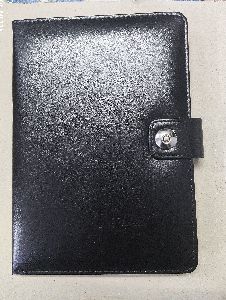 LDRY02LOOPBL Leather Diary