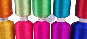 Polyester Airtex Dhupion Dyed Yarn