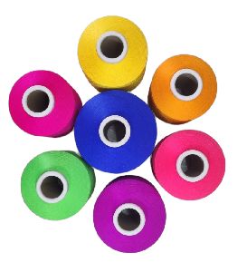 Polyester Lichi Dyed Yarn
