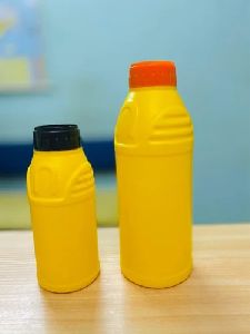 Yellow Plastic Bottle