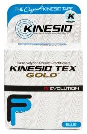 KINESIO Tex Gold Finger Print Tape Color : Blue