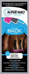 KINESIO-TEX-GOLD-PRE CUT Back