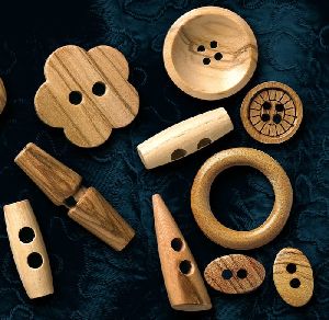 Wooden Button