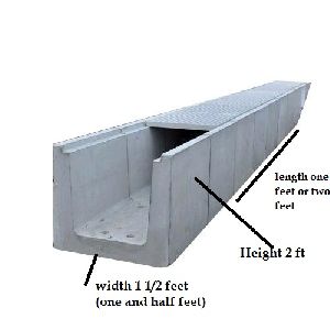 RCC U Shaped Gutter