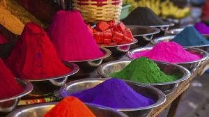 holi gulal powder