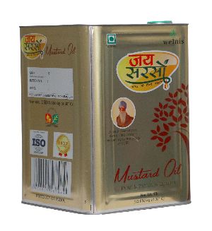 15L Jai Sarson Pure Mustard Oil