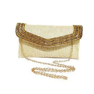 Jute Clutch purse