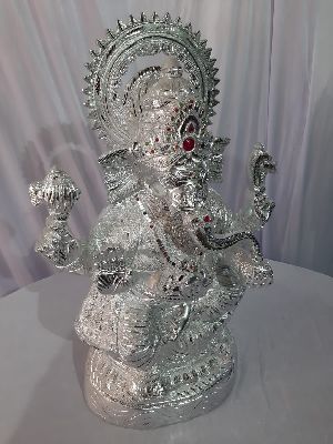 Metal Lord Ganesha Statue