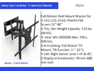 Heavy Duty TV Wall Mount for 32