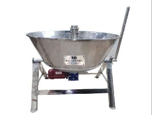 Steam Operated Stainless Steel Kadhai