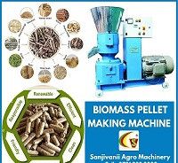 Biomass Pellet Machine - Sanjivani Agro Machinery