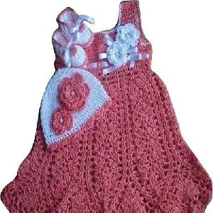 Knitted Girls Frock