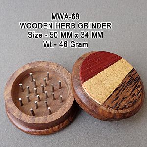 46gm Wooden Herb Grinder