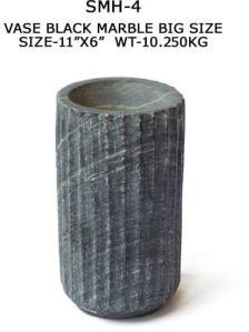 Black Marble Big Size Vase