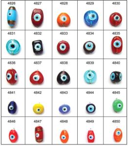 Evil Eye Glass Beads