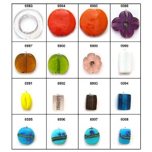 Plain Glass Beads