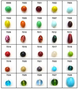 Glass Plain Beads