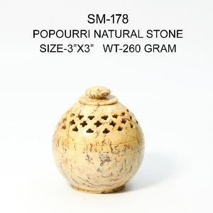 Natural Stone Potpourri Box