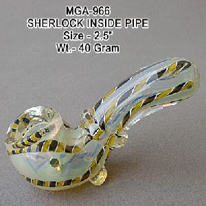 Sherlock Peanut Glass Pipe