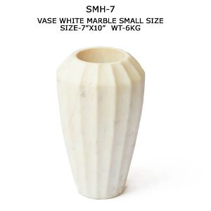 Small Size White Marble Vase