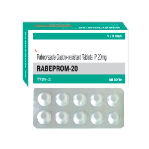 Rabeprom 20 Tablets