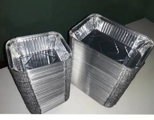 Rectangular Aluminium Container