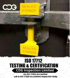 Container Seal Testing & Inspection (ISO 17712)