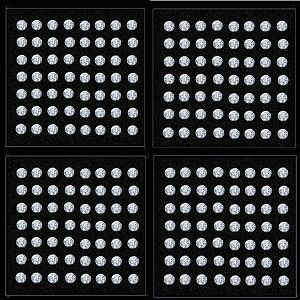 Round Brilliant Cut Type2A 1.25mm FGH VVS VS CVD Diamond