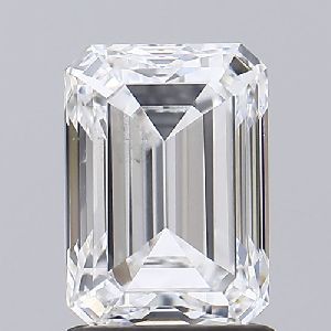 Emerald 2.00ct D VVS2 IGI Certified Lab Grown CVD Diamond