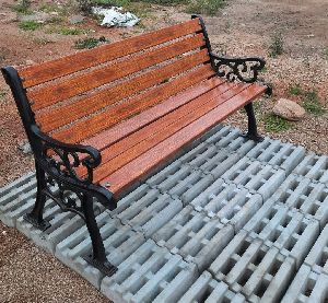 Cast Iron and MS park bench