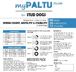 5kg MyPaltu Xcite Stud Dog Food