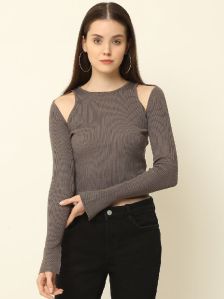 Ladies Cold Shoulder Top