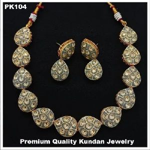 PK104 Kundan Necklace Set