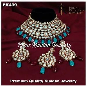 PK439 Kundan Necklace Set