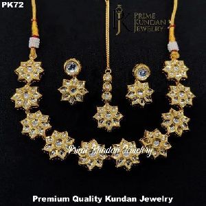 PK72 Kundan Necklace Set