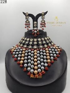 Kundan Necklace Set 228