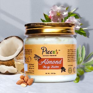 Piccu's Almond Triple whip natural organic body butter (not cream)