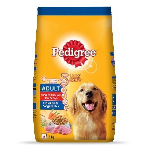 pedigree dry Food for Adult Dogs, Chicken & Vegetables Flavor