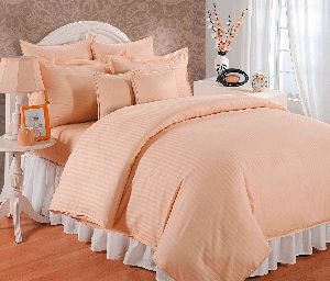 Rekhas Premium Satin Peach color Bedsheets