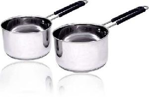 Stainless Steel Induction Bottom Indian Saucepan