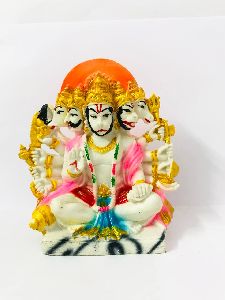 Marble Panchmukhi Hanuman Statue