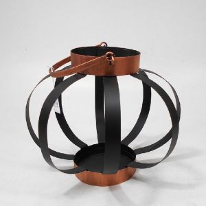 Round Rattan Lantern