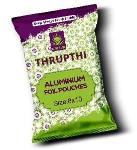 Thrupthi silver pouch