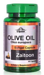 Olive oil softgel capsule