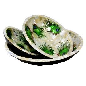 Mother of Pearl Soap Dish Bowl