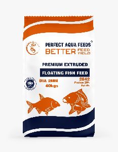 Premium Extruded 28% Protein 2mm Floating Fish Feed (2842)
