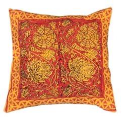 A-CC-C-O-0011 Hand Block Printed Cushion Cover