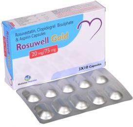 Rosuvastatin Clopidogrel and Aspirin Capsules