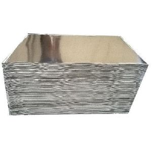 Silver Paper Plate Sheets